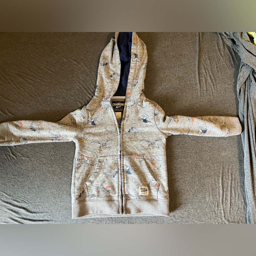 Toddler Boy Dinosaur Jacket. Size 3T
